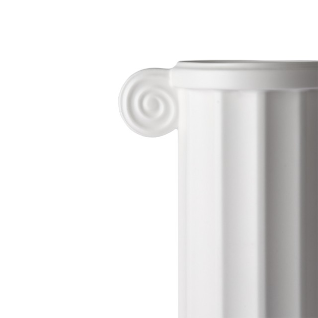 Vaso in stile ionico bianco large